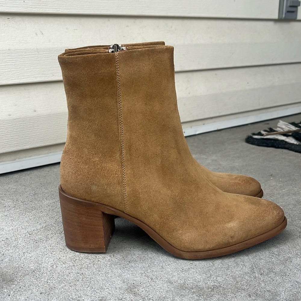 Sundance leather heeled boots - Picture 4 of 9